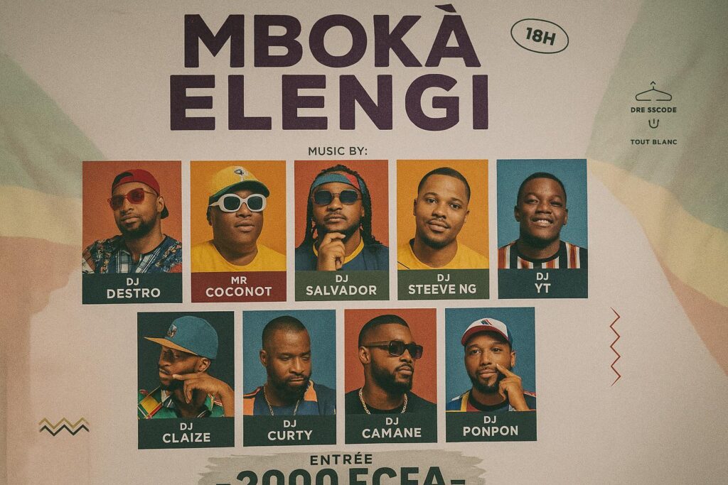 Tout Brazzaville en blanc : Mboka Elengi, le temple nocturne d’unité rythmique