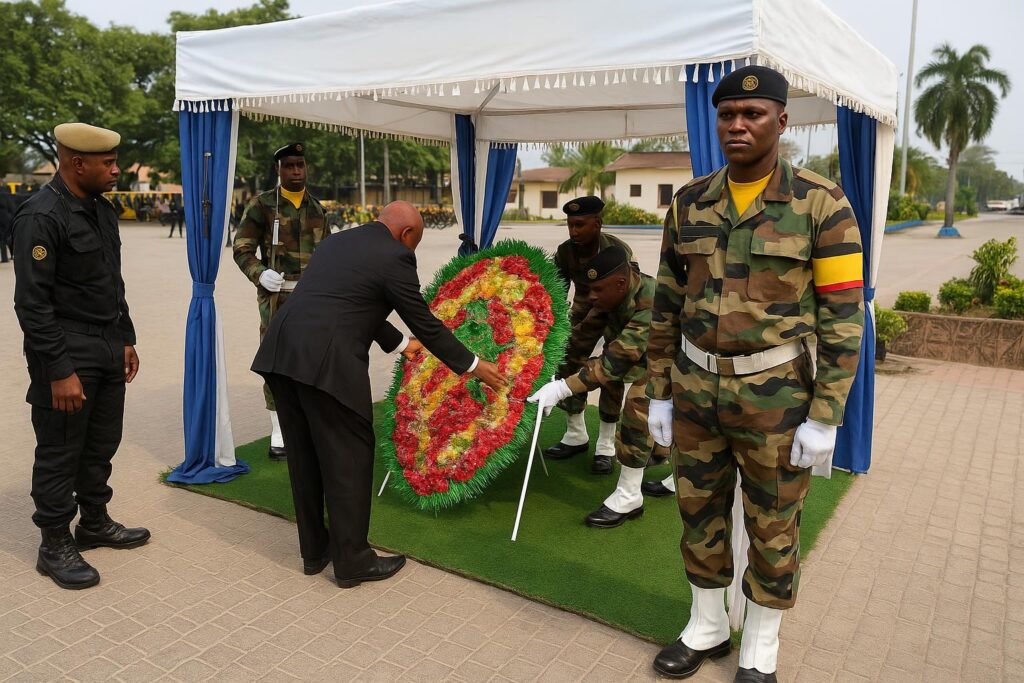 Hommage national à Sage Divin, héros tombé en mission